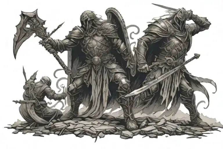 Elden Ring Boss Battle Scene