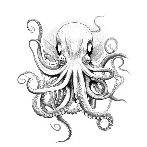 Octopus With Tentacles