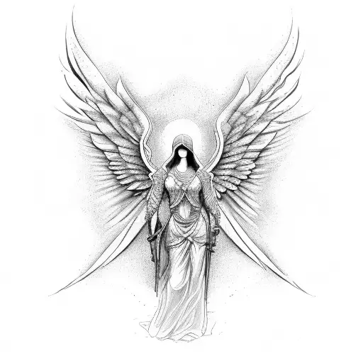Seraphim Angel Symmetrical