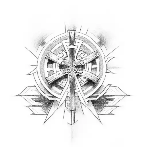 Christian Cross Color