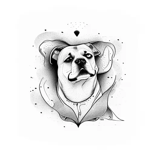 Guy Laying Down With His Head On A Resting Dog