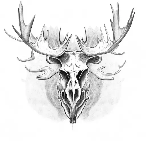 Moose Skull