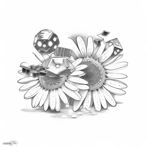 Daisy With Dice