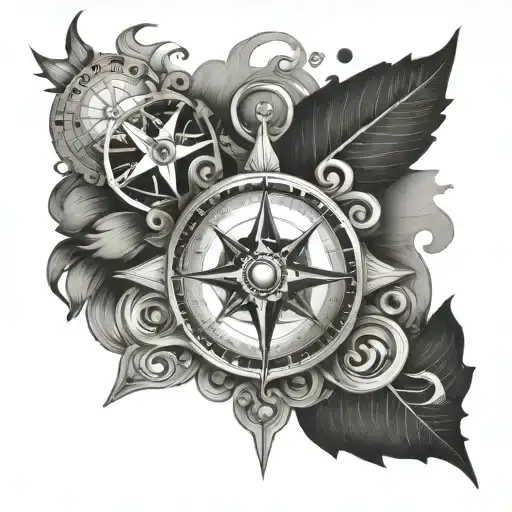 Heraldry And Compass