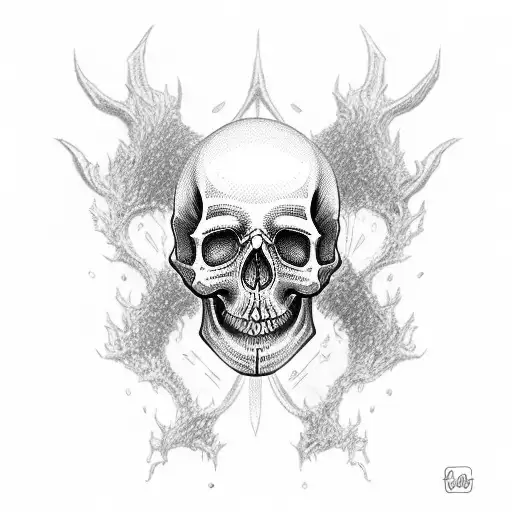 Lord Of Thhe Ring Skull