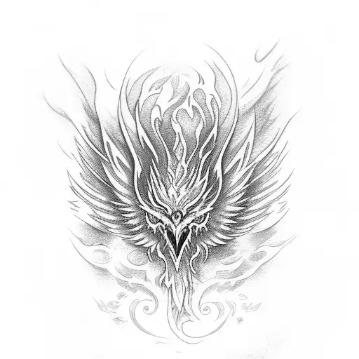 A Wah Ching Inspired Phoenix Rising From Ashes
