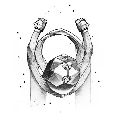 Never Fold Never Back Down In The Ring All Around On The Arm Add Some Design