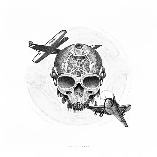 A Cancer Holding An Airplane