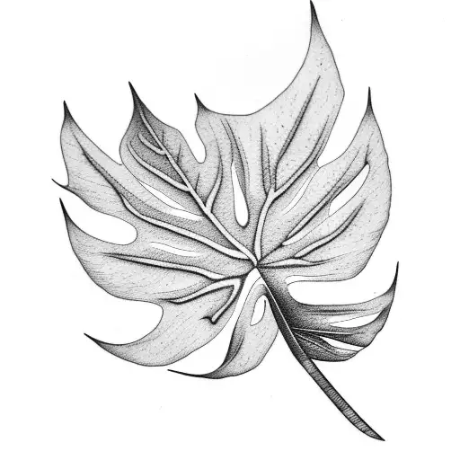 Monstera Leaf