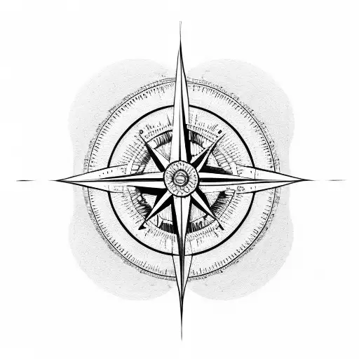 Compass With Microlight