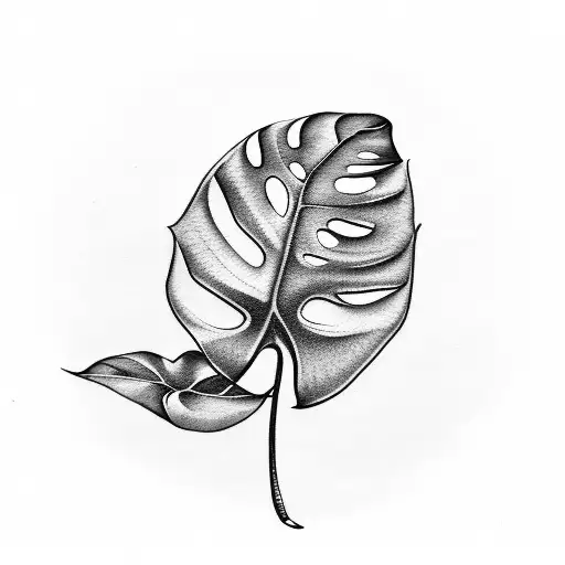 Monstera Leaf
