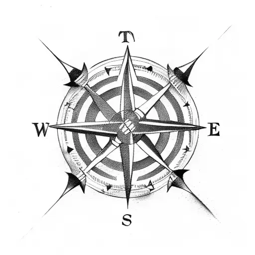 Arrow And Compass