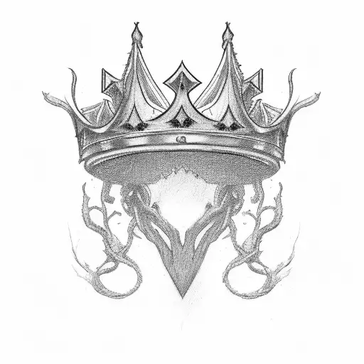 The Name Carrland With A King Crown Abowthe C
