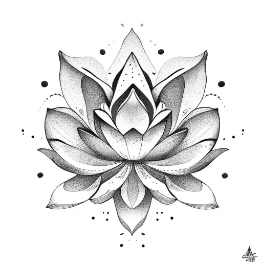 A Lotus Covered In Mud