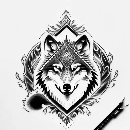 Wolf Jewelcrest And Jewel