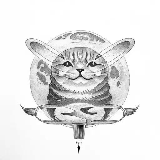 Bread Loaf Moon Cat Comb Whale