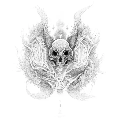 An Intricate Design Of Healing Hands