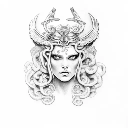 Valkyrie Killed Medusa