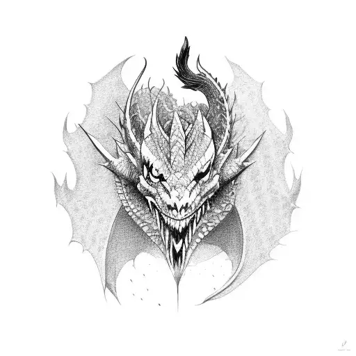 Good And Evil Dragon