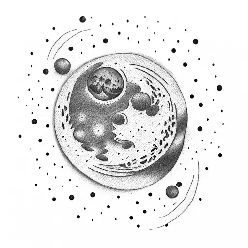 Sunset Change To Moon Rise