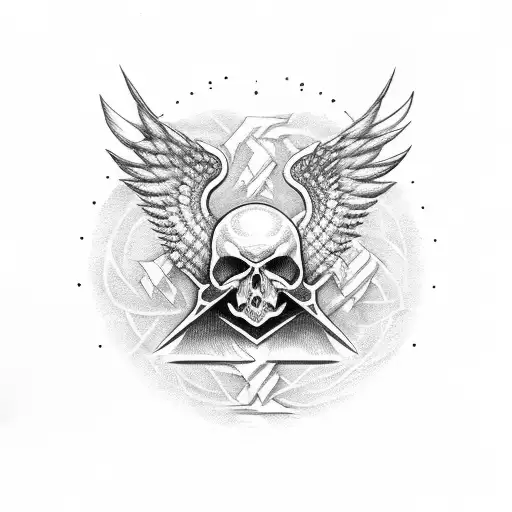 The Cross Sword Angel Of Death