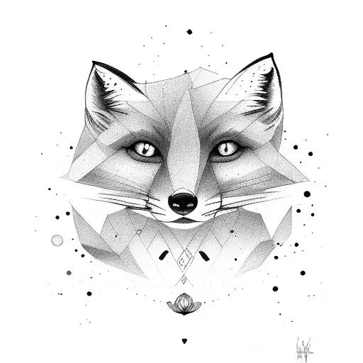 Fox Face Draw