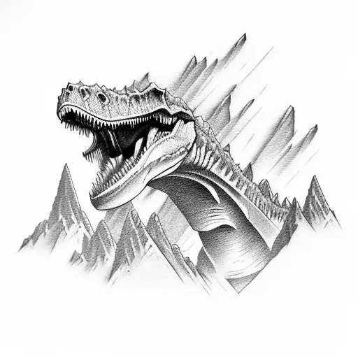 Mountains Sword Dinosaur