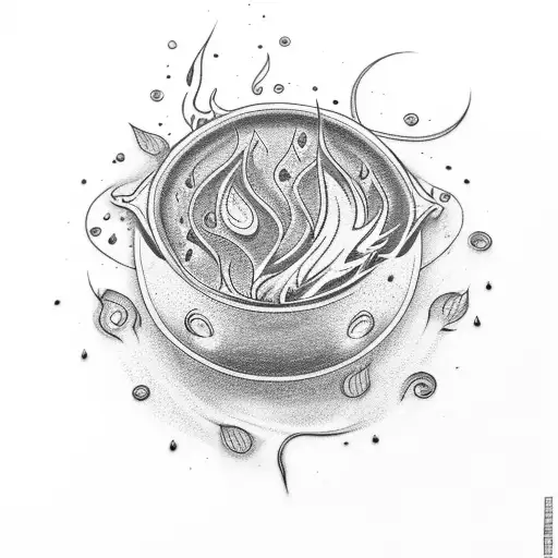 Number Two With Fire