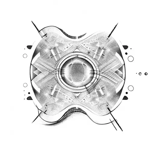 Guitar With Ecg Lines