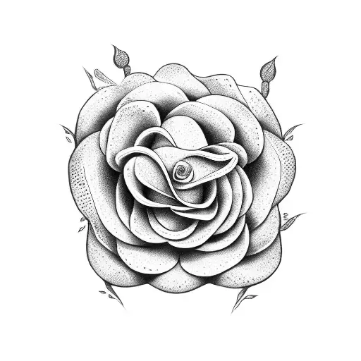 Snake Head Like A Rose