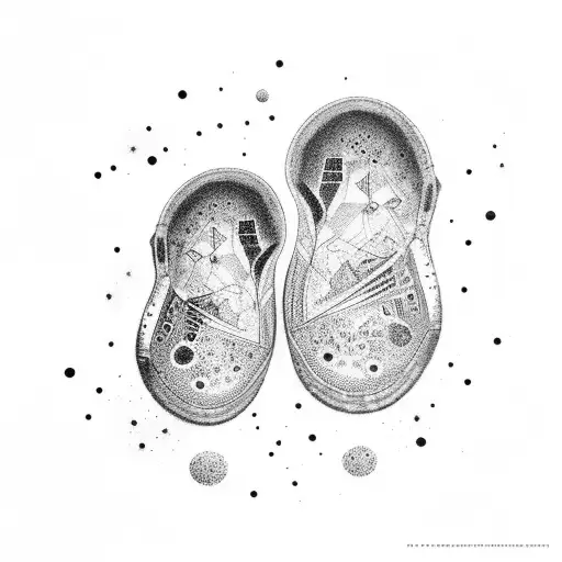 Galaxy With Footprint