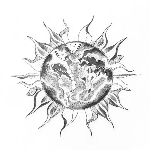 Sun Moon Star Earth
