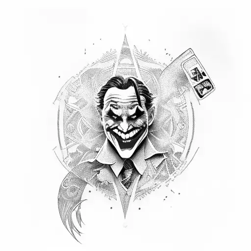 Joker With Ace Card