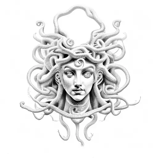 Medusa With Greek Culture