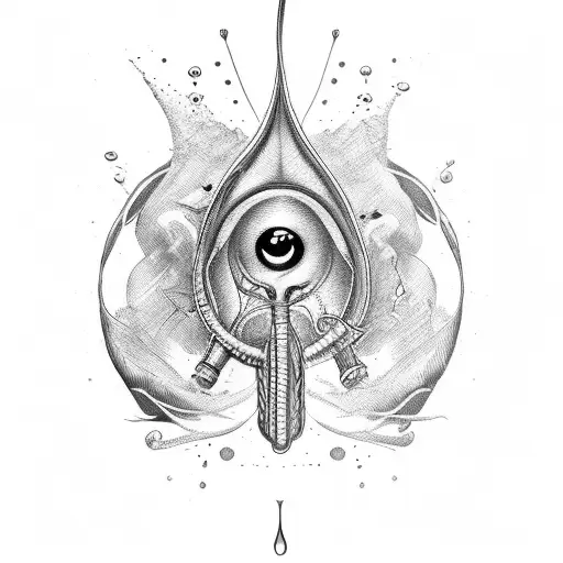 Kidney With Drop Of Blood Strength