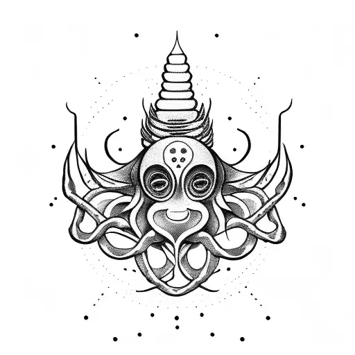 Nirvana Symbol Buddhism In An Squid