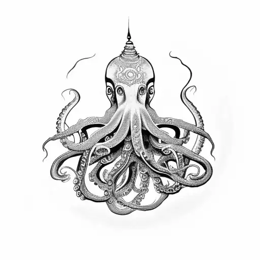 Nirvana Symbol Buddhism In An Octopus