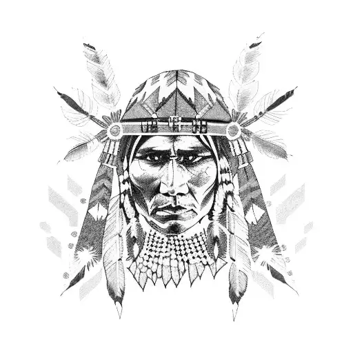 Native American Quilt Flowers