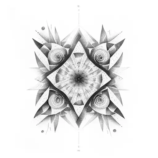 Forest Hypnotic Abstract