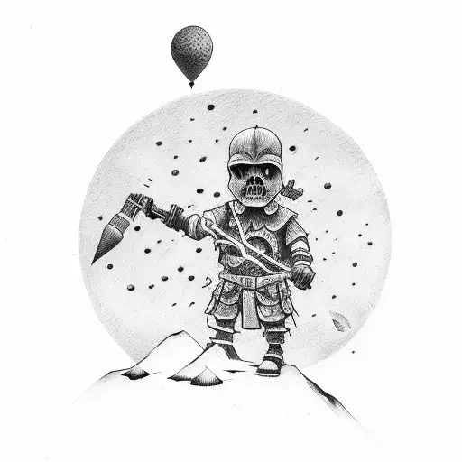 Kid Saving Father From Darkness