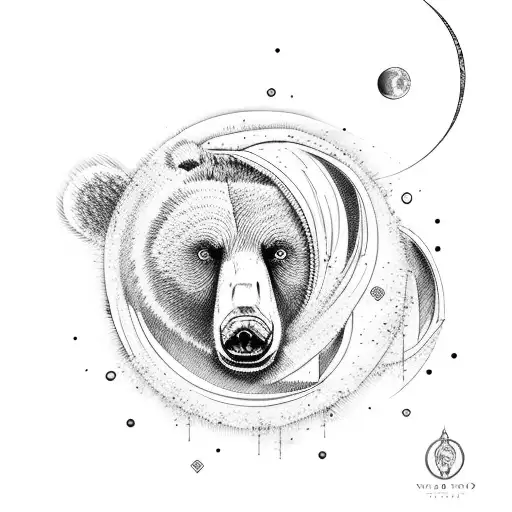 Bear Woods Moon Power