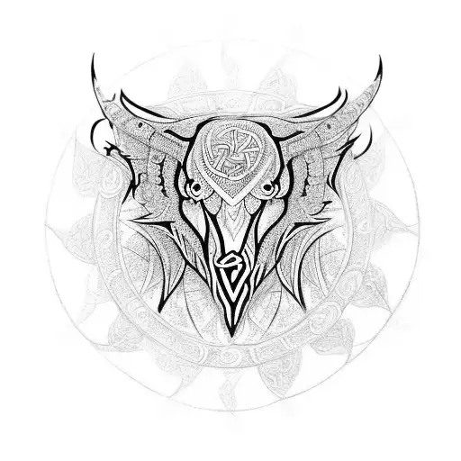 Mandala 2 Ravens Celtic