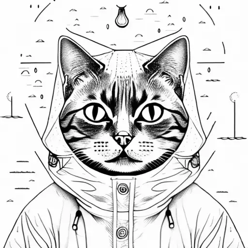 The Cat In The Raincoat