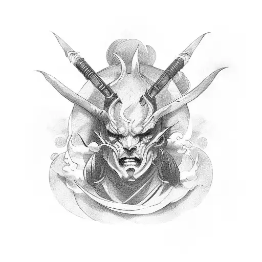 Devil Angels With Clouds As A Background Filler