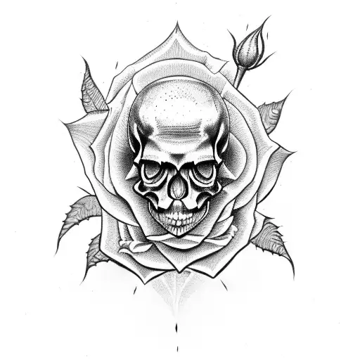 Rose Skull