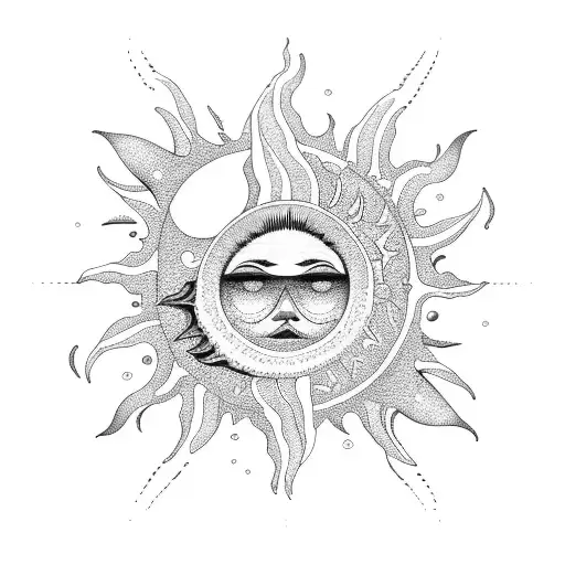 Sun Sea And Waves And Stars