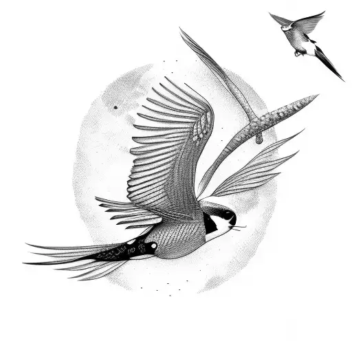 Swallow Bird And Slovenia