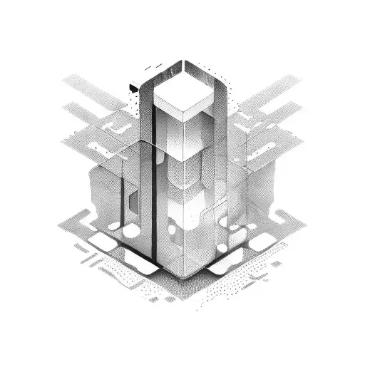 Computer From Future In Style Cyberpunk Whit The Letter A Of Hebraic Idioma In Windows