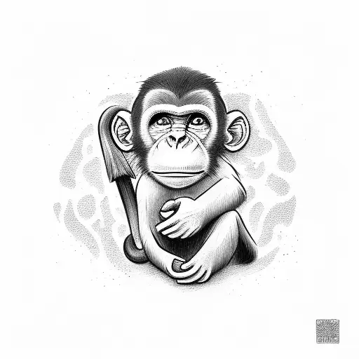 Monkey With A Saphire