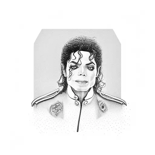 Michael Jackson At A Beach